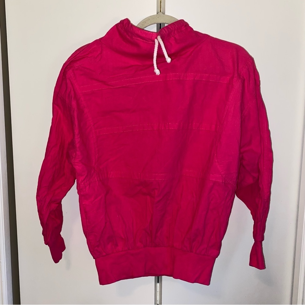 Vintage Windswept 1980’s Cotton Pullover Windbreaker Sweater Small Retro